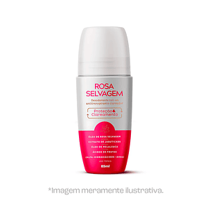 Desodorizante Clareador - Proteção & Clareamento - ROSA SELVAGEM