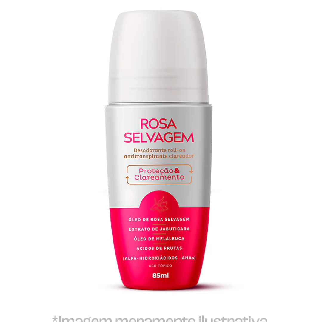 Desodorizante Clareador - Proteção & Clareamento - ROSA SELVAGEM 1