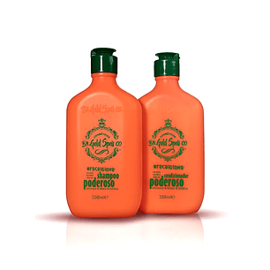 Kit Shampoo e Condicionador - Poderoso - GOLD SPELL