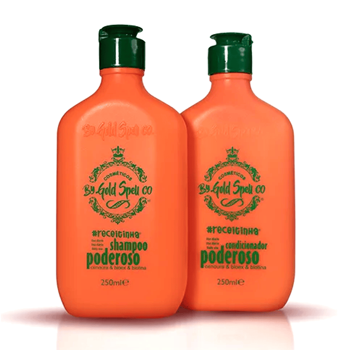 Kit Shampoo e Condicionador - Poderoso - GOLD SPELL 1