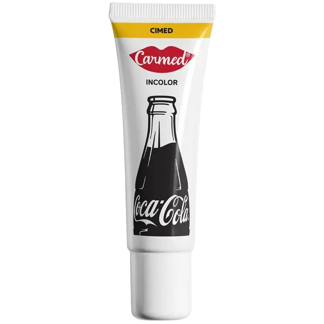Hidratante Labial - Coca Cola - Incolor - CARMED 2