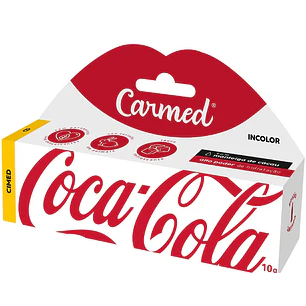 Hidratante Labial - Coca Cola - Incolor - CARMED