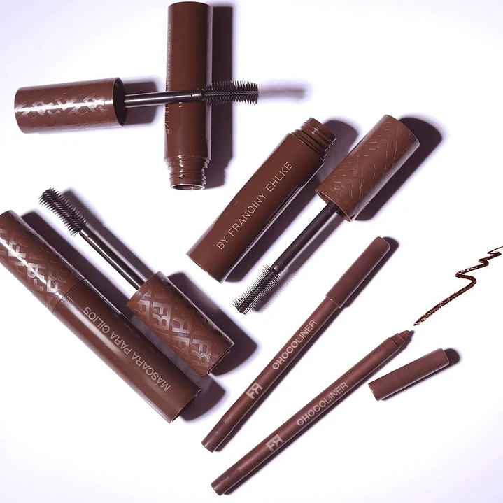 KIT FRAN CHOCOEYES MÁSCARA CILIOS MARROM E LÁPIS MULTIFUNCIONAL FRAN BY FRANCINY EHLKE 2