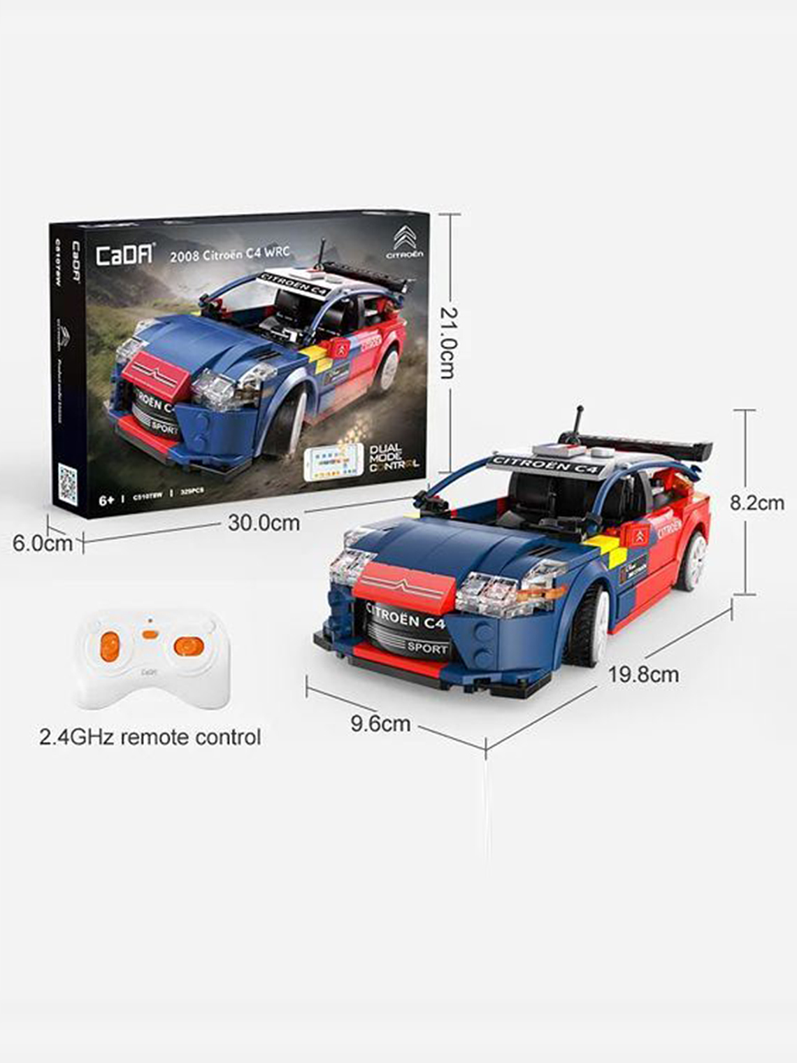 Citroën C4 WRC 2008 / Control Remoto / Escala 1-20 6