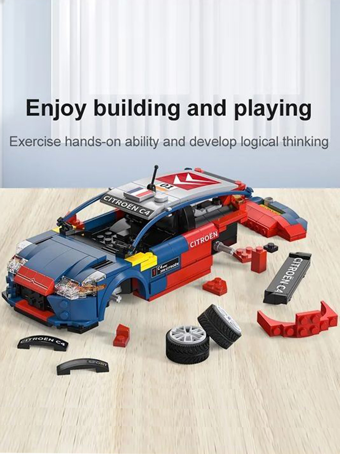 Citroën C4 WRC 2008 / Control Remoto / Escala 1-20 8