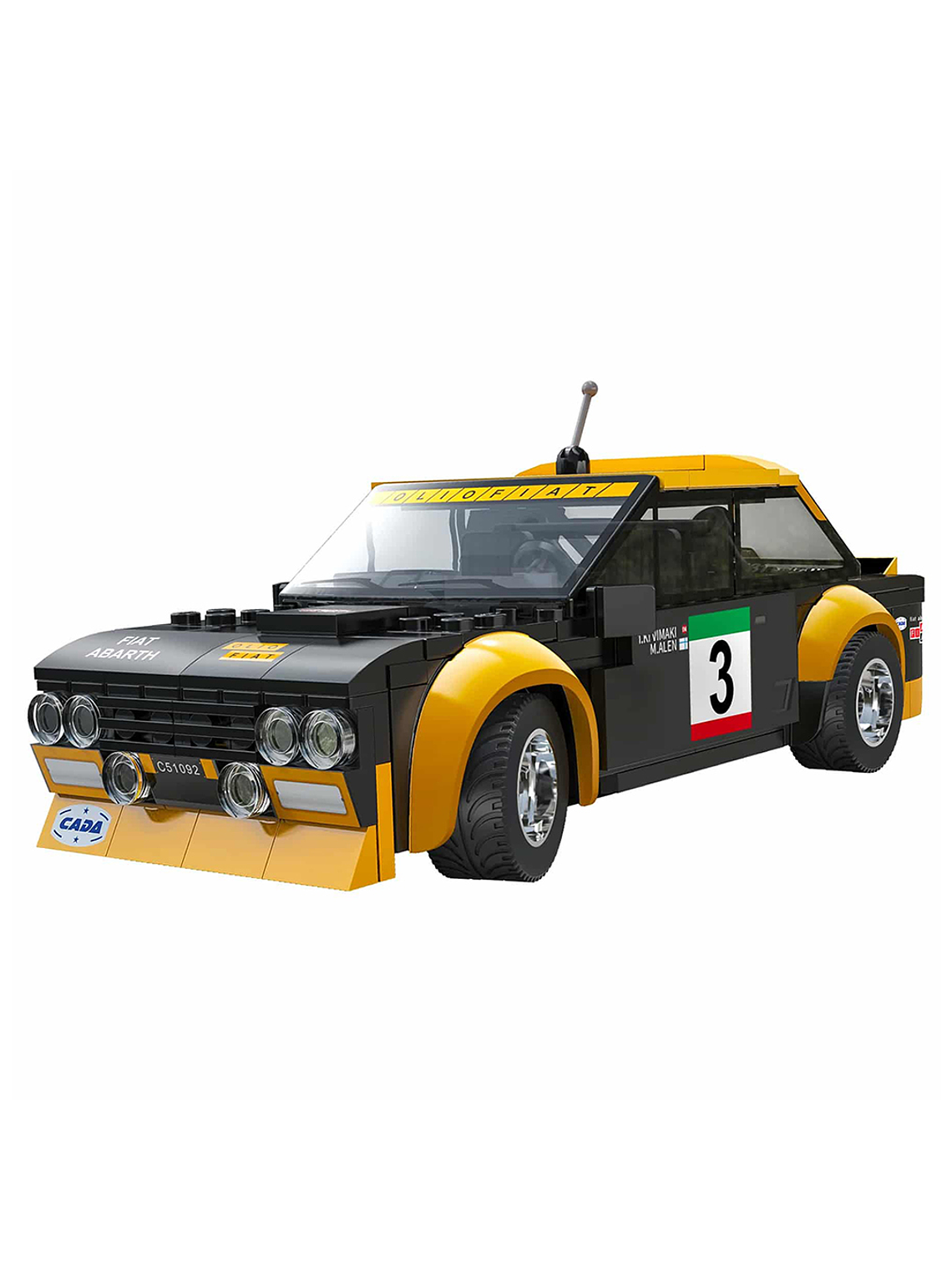 Fiat Abarth 131 Rally Car / Control Remoto / Escala 1-20 5