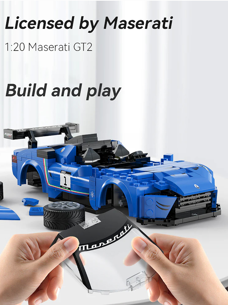 Maserati GT2 / Control Remoto / Escala 1-20 7