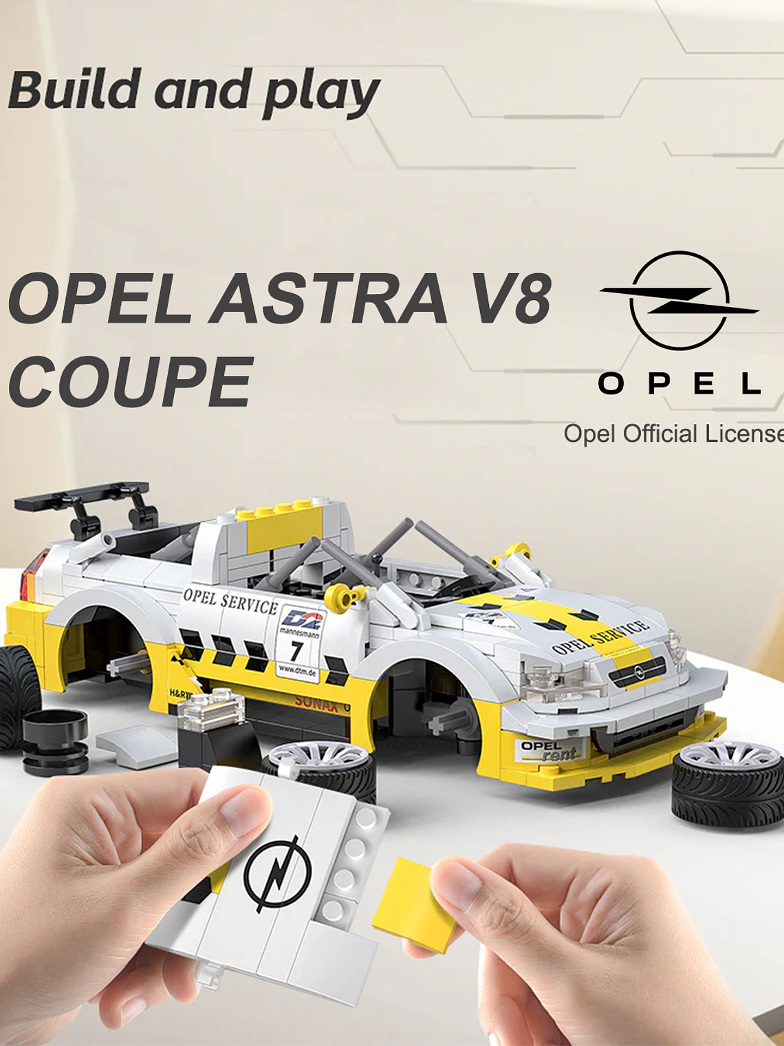Opel Astra V8 DTM 2000 / Control Remoto / Escala 1-20 6