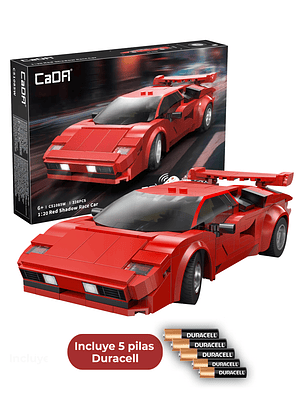 Red Shadow (Lamborghini Countach) / Control Remoto / Escala 1-20