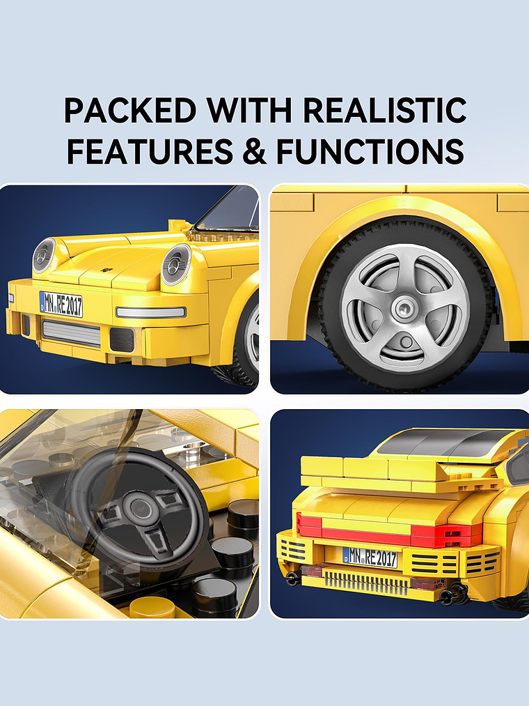 RUF CTR 2017 Yellowbird / Control Remoto / Escala 1-20 8