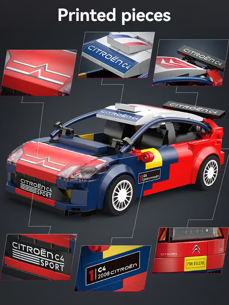 Citroën C4 WRC 2008 / Escala 1-24 6