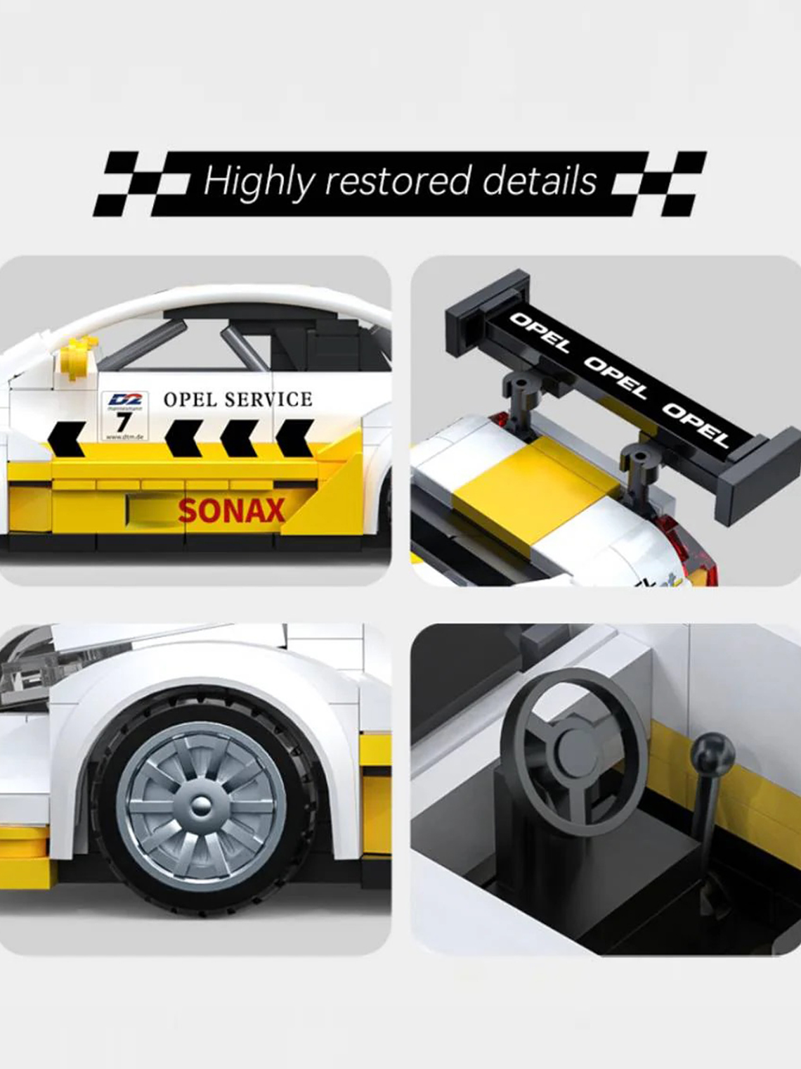 Opel Astra V8 DTM 2000 / Escala 1-24 5