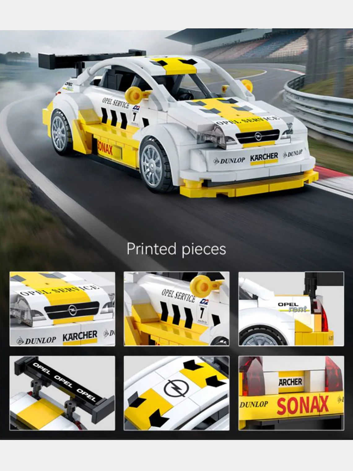 Opel Astra V8 DTM 2000 / Escala 1-24 6