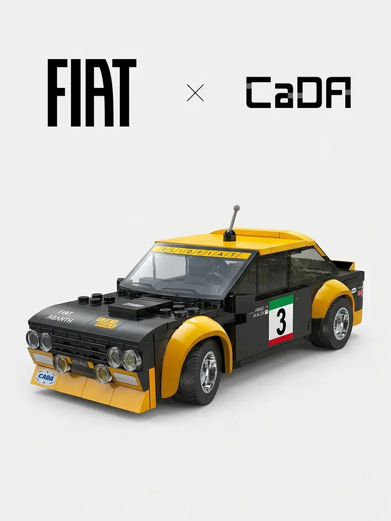 Fiat Abarth 131 Rally Car / Control Remoto / Escala 1-20 1