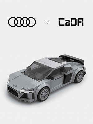Audi R8 Coupé 2019 / Escala 1-24