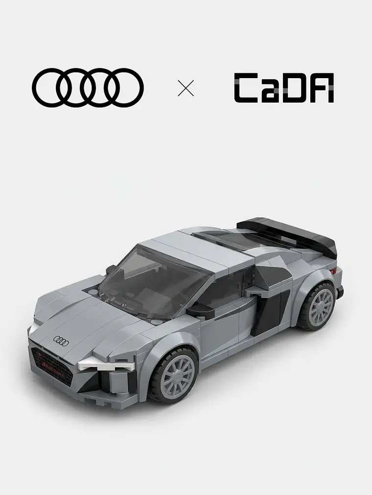 Audi R8 Coupé 2019 / Escala 1-24 1