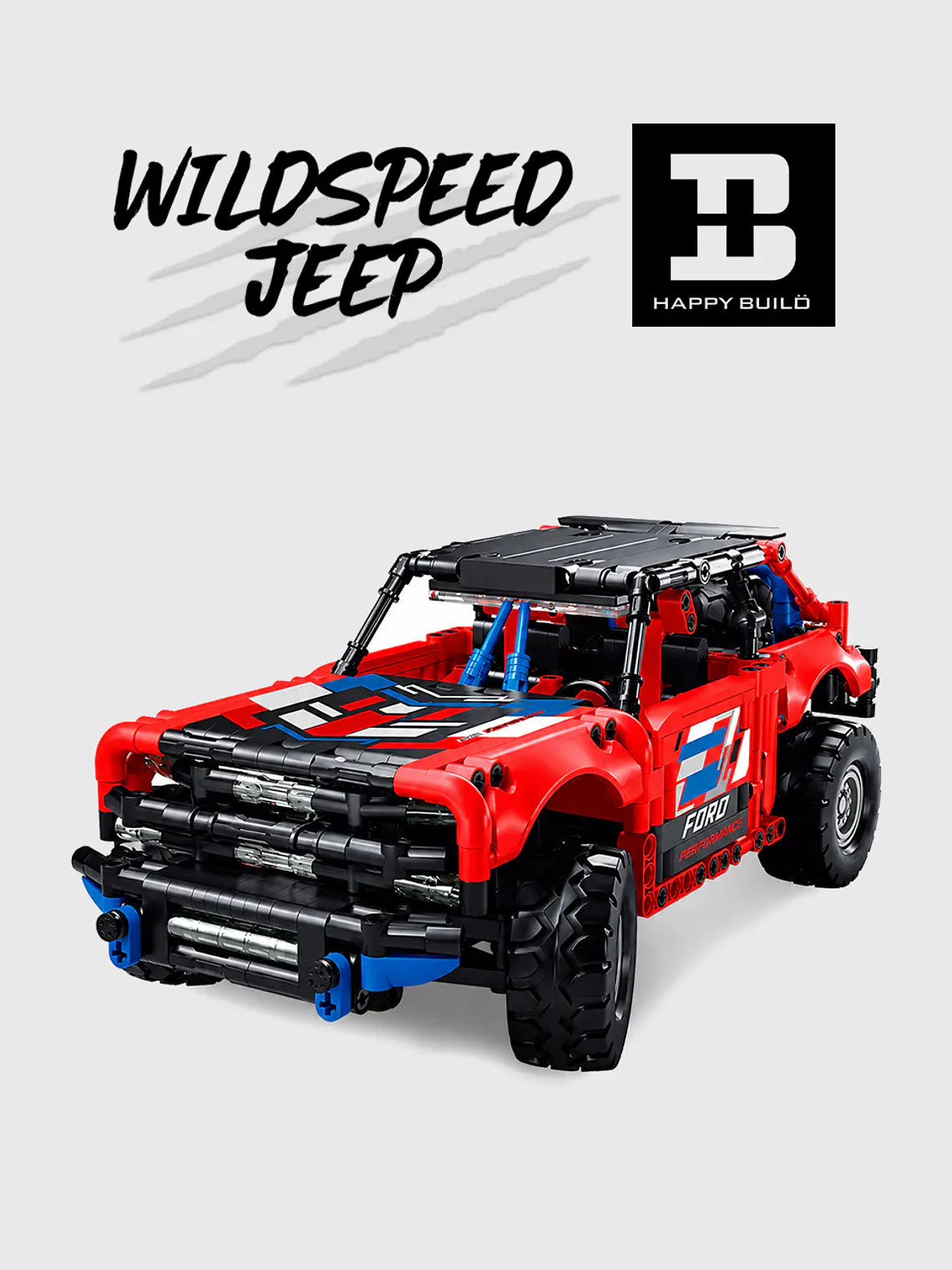 Off-Road Wildspeed Jeep / Escala 1-14 1