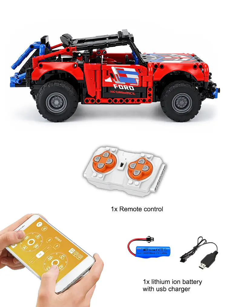 Off-Road Wildspeed Jeep / Escala 1:14 4