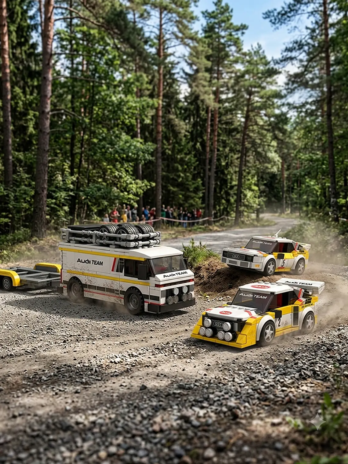 Audi Quattro Team / Escala 1:24 2