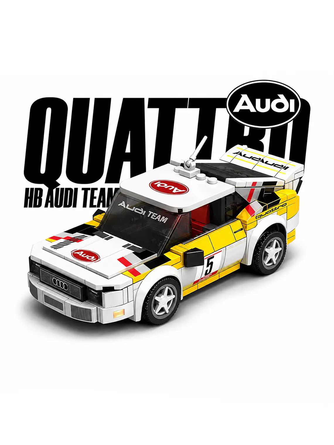 Audi Quattro Team / Escala 1:24 5