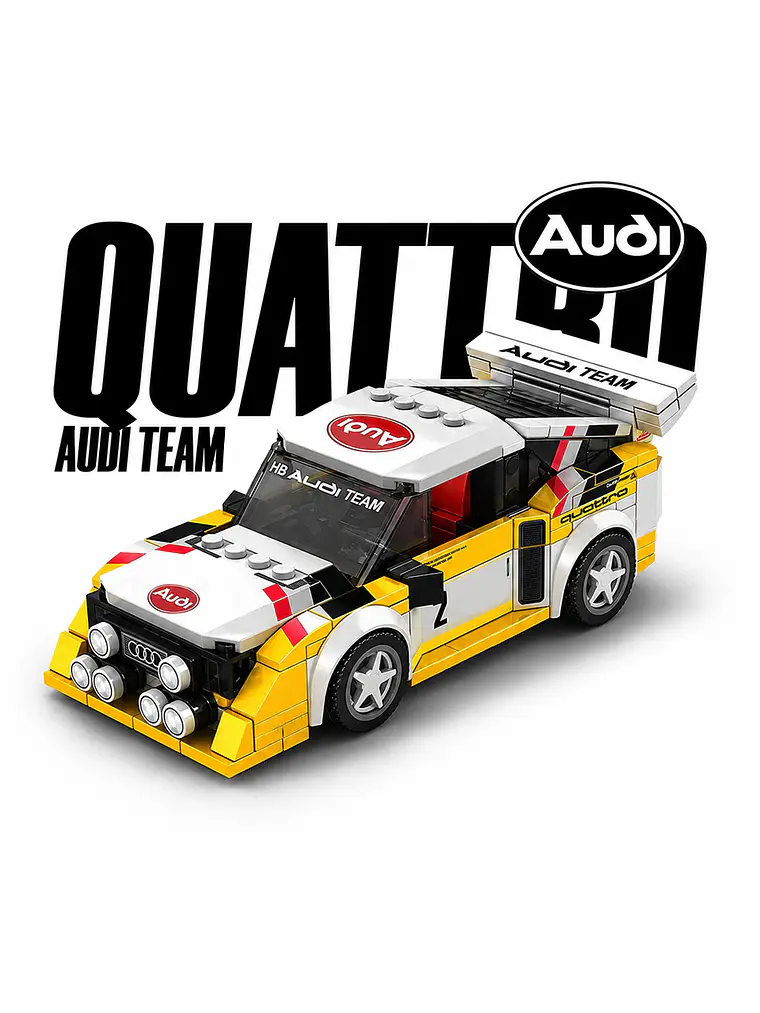 Audi Quattro Rally Team / Escala 1:24 4