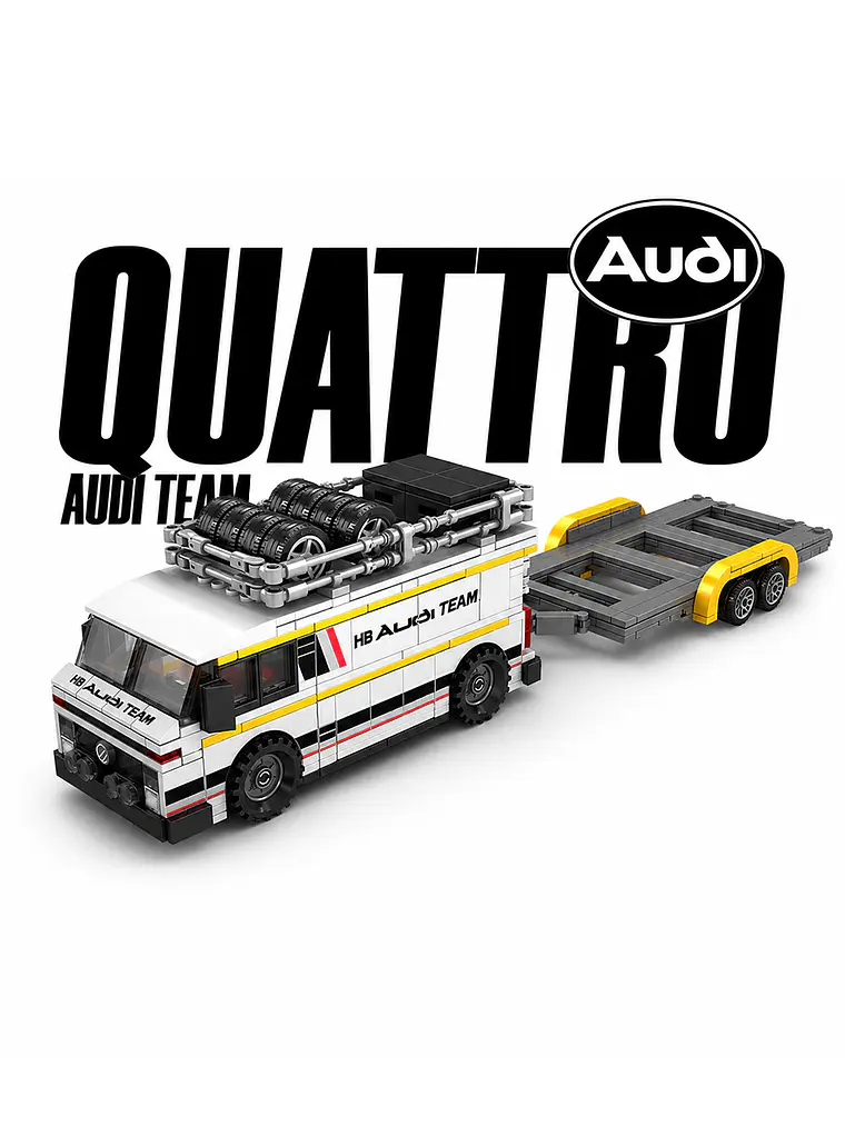 Audi Quattro Rally Team / Escala 1:24 6