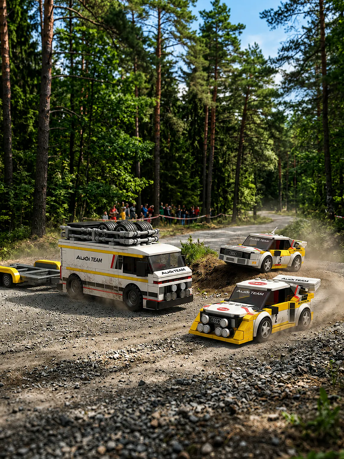 Audi Quattro Rally Team / Escala 1:24 2