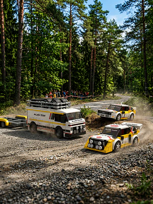 Audi Quattro Rally Team / Escala 1:24