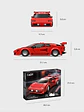 Red Shadow (Lamborghini Countach) / Control Remoto / Escala 1:20 - Miniatura 3