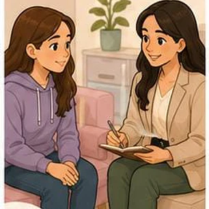 Citas de psicología de 13 a 18 años (Adolecentes - Presencial)