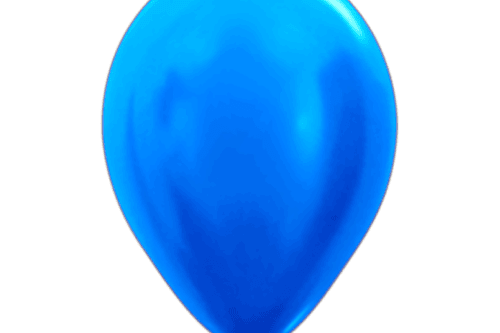 GLOBO PERLADO R12 AZUL X 50