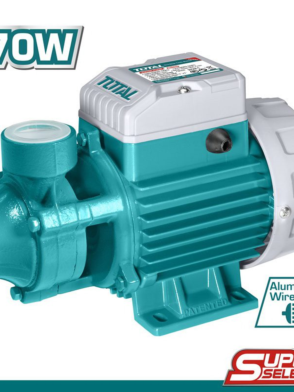 BOMBA DE AGUA TOTAL 0.5 HP TOTAL 2