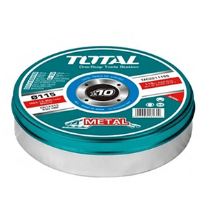 DISCO DE CORTE 4 1/2 (115X1.2X22.2MM) SET 10 PIEZAS TOTAL