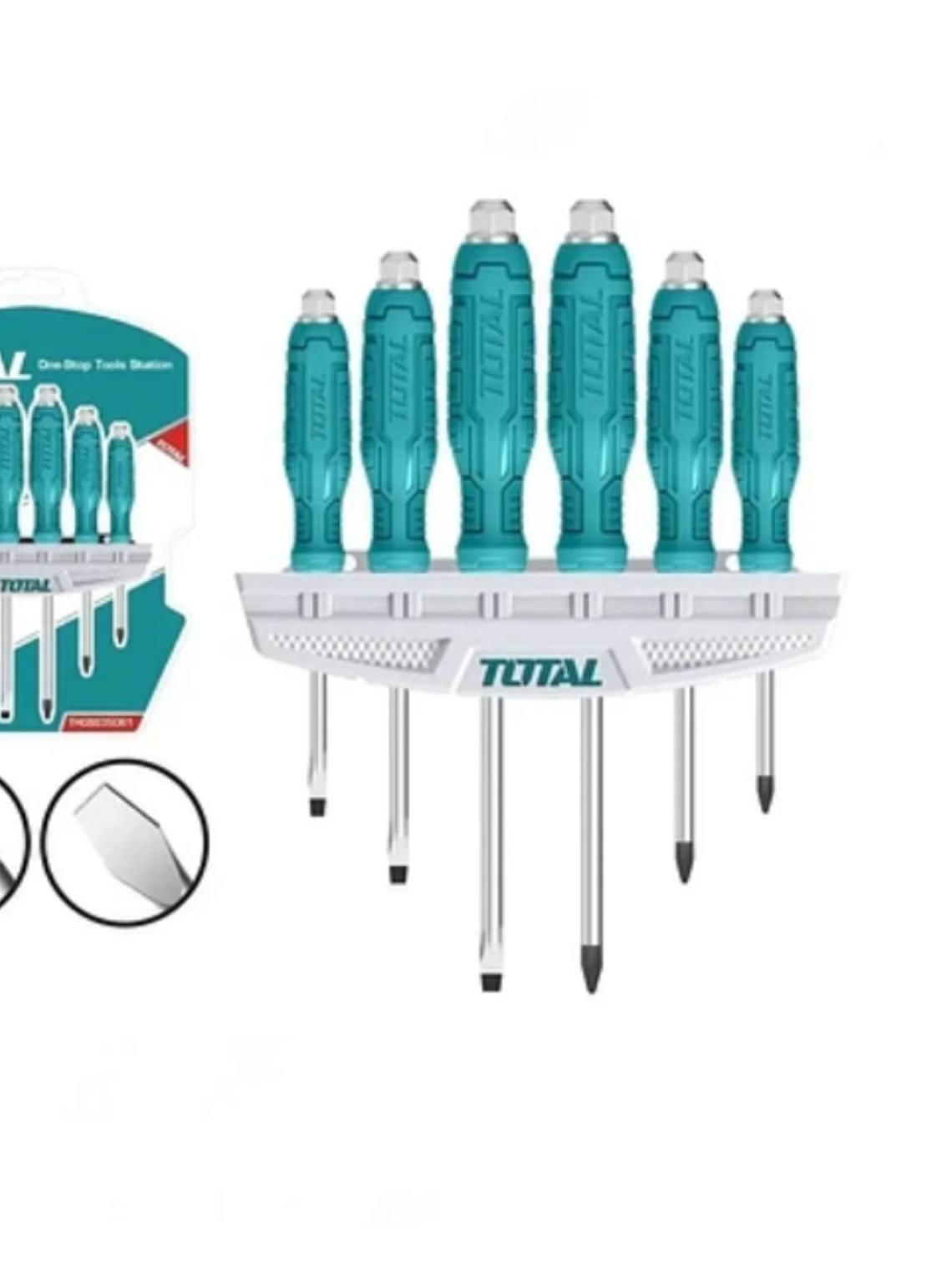 DESTORNILLADORES DE GOLPE SET 6 PIEZAS TOTAL 2