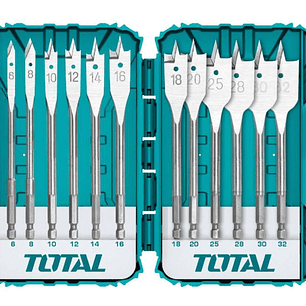 BROCAS PALETA SET 12 PIEZAS TOTAL