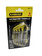 EXTRACTOR DE TORNILLOS SET 5 PIEZAS KAMASA - Miniatura 2