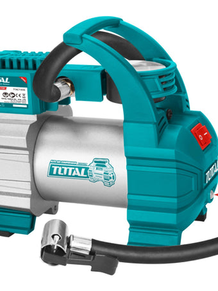 COMPRESOR PARA AUTO 12V. TOTAL 2