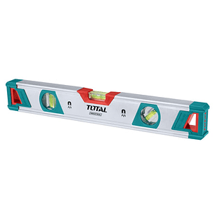 NIVEL DE ALUMINIO MAGNETICO 3 AGUAS 60CM TOTAL