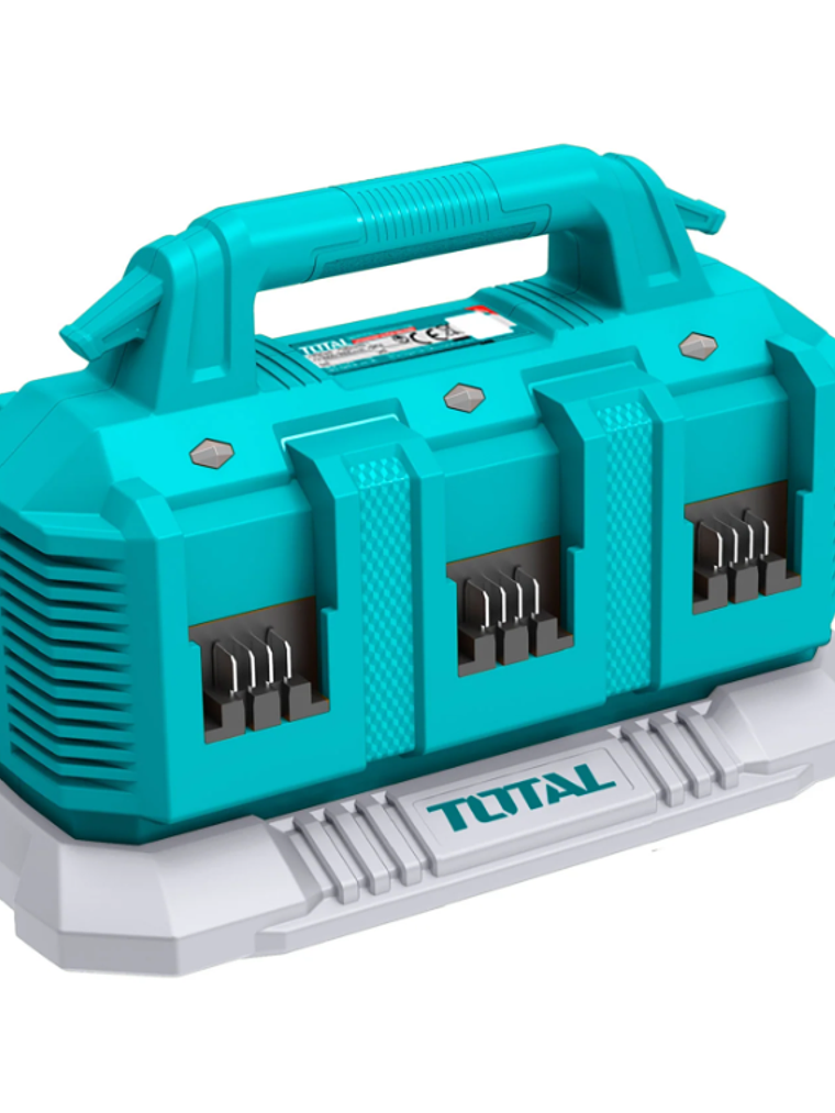 CARGADOR DE BATERIA 6 PUERTOS 20V 4am 3