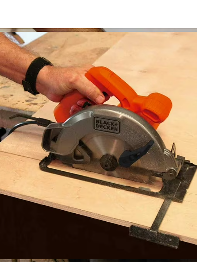 SIERRA CIRCULAR 7 1/4 BLACK + DECKER 4