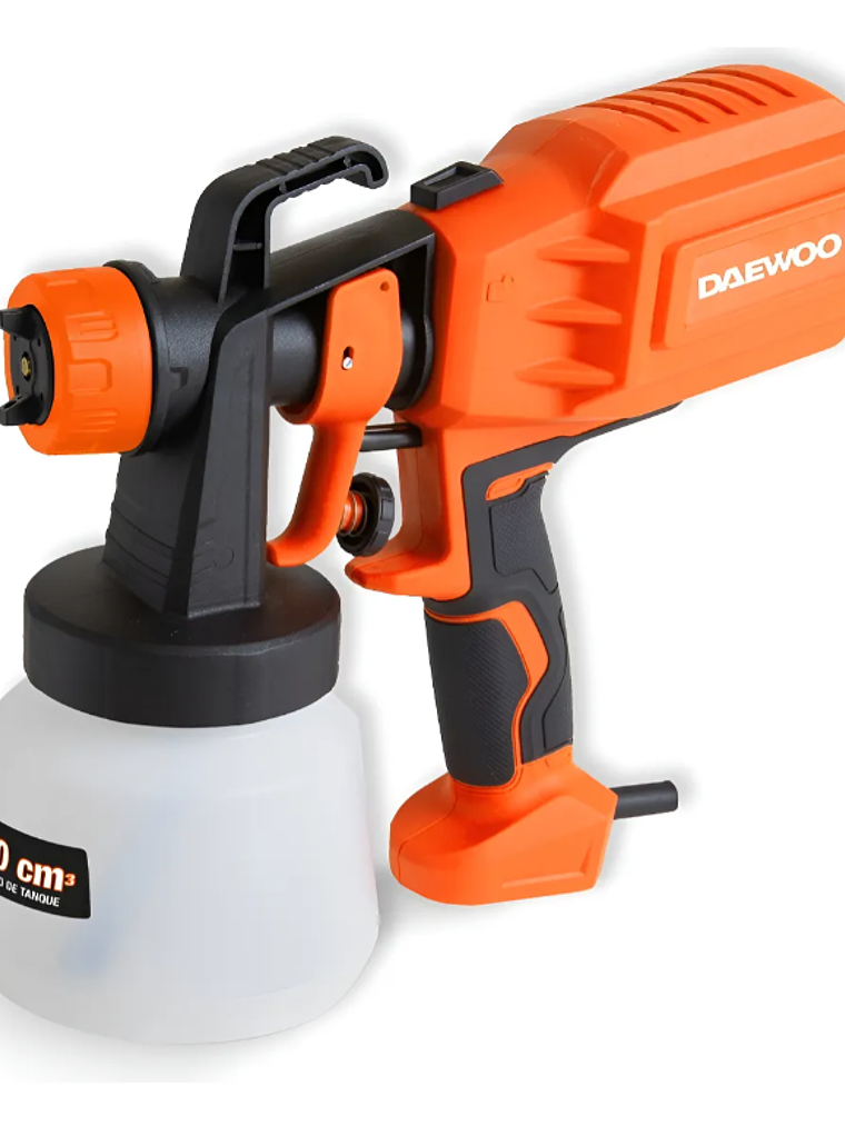 PISTOLA DE PINTURA ELECTRICA 450W 800 ML DAEWOO 1