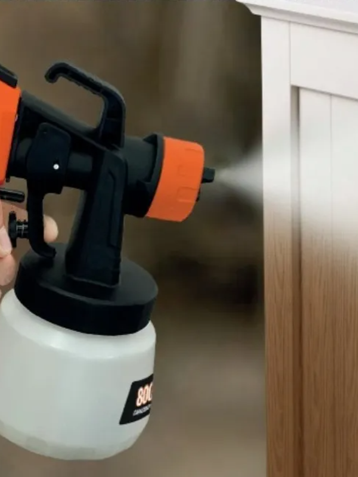 PISTOLA DE PINTURA ELECTRICA 450W 800 ML DAEWOO 2