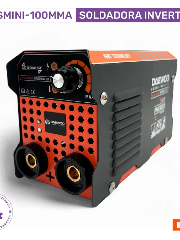 SOLDADORA INVERTER 100 AH DAEWOO 1