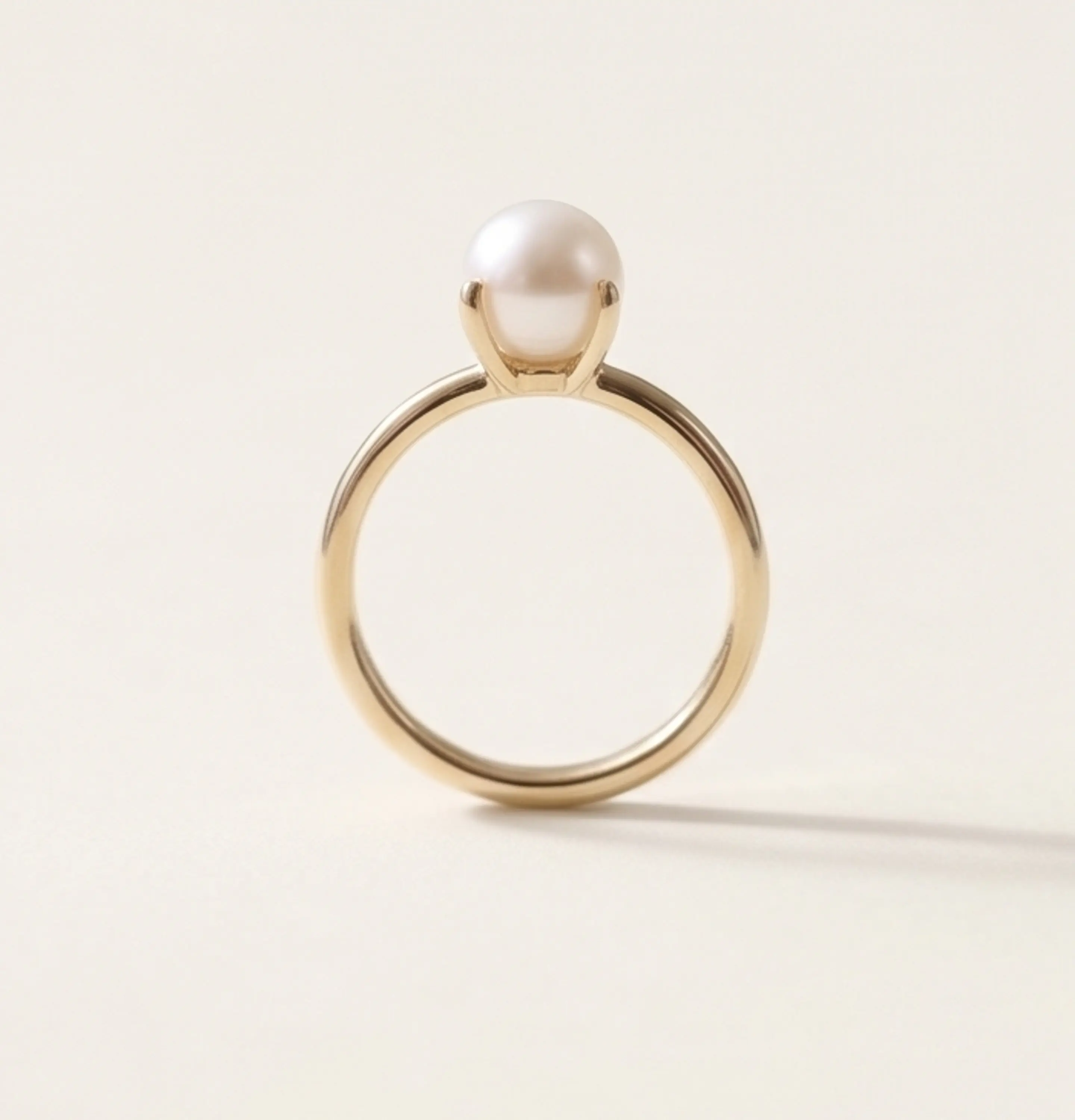 Pearl Engagement Ring 3 1