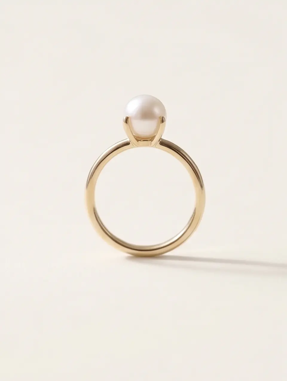 Pearl Engagement Ring 3 1