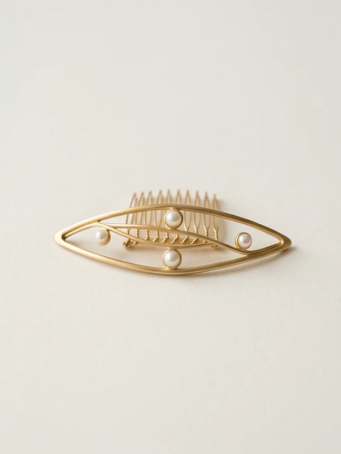 Golden Hair Accessorie 7