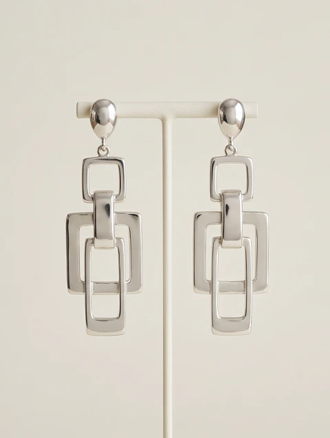 Minimal Bridal Earring 14