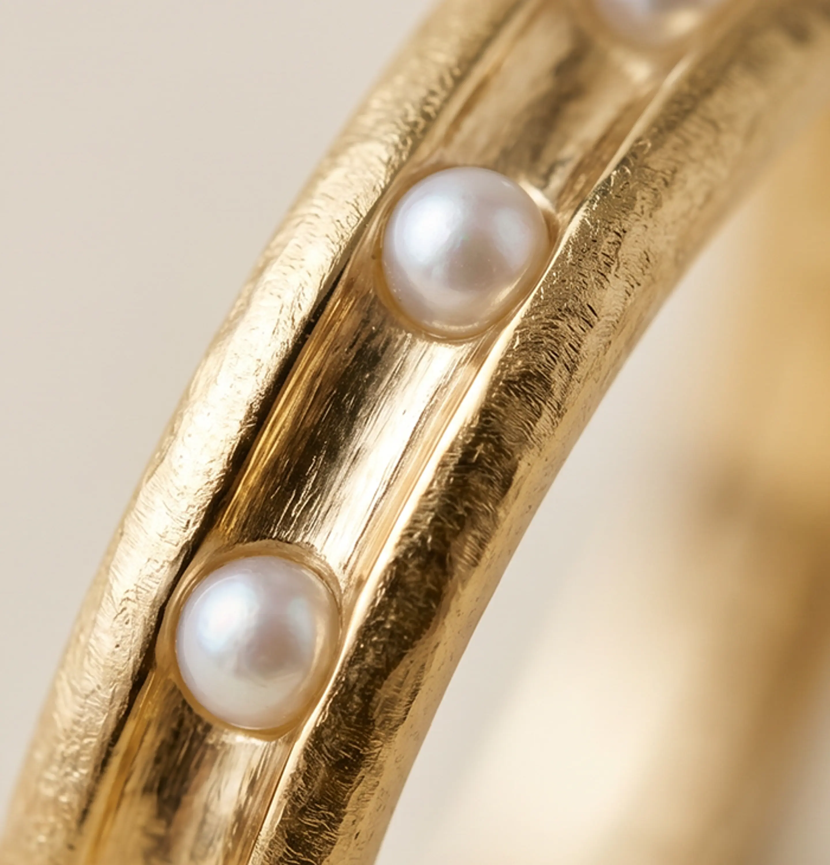 Pearl Wedding Band 18 2