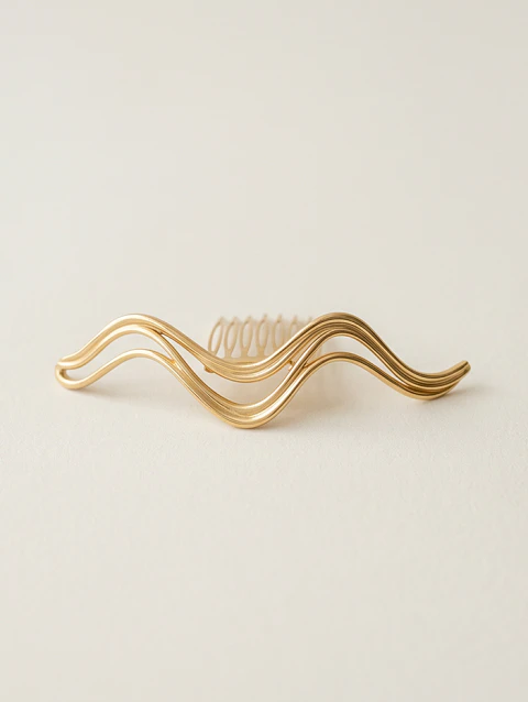 Golden Hair Accessorie 24