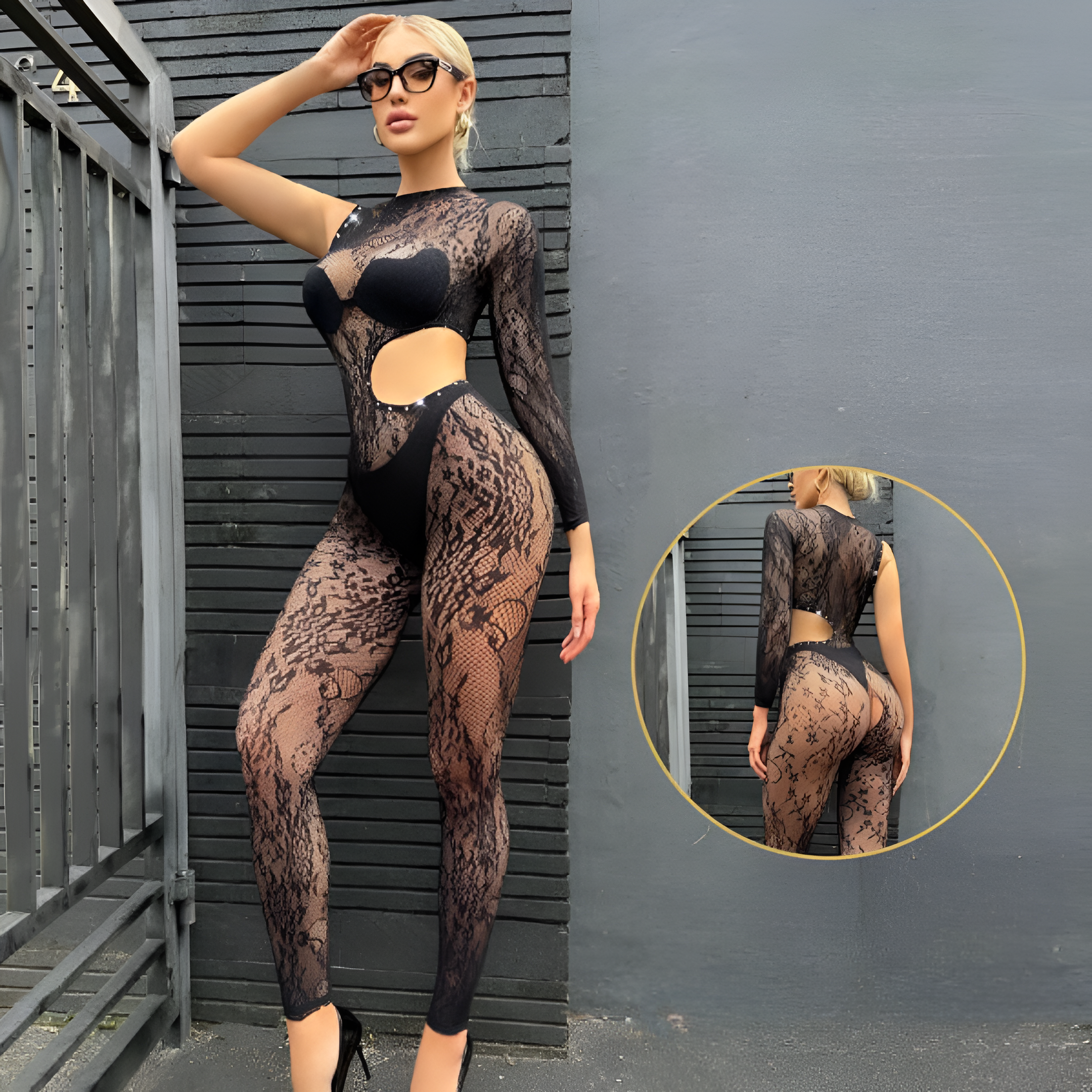 DOCENA DE Malla de cuerpo entero